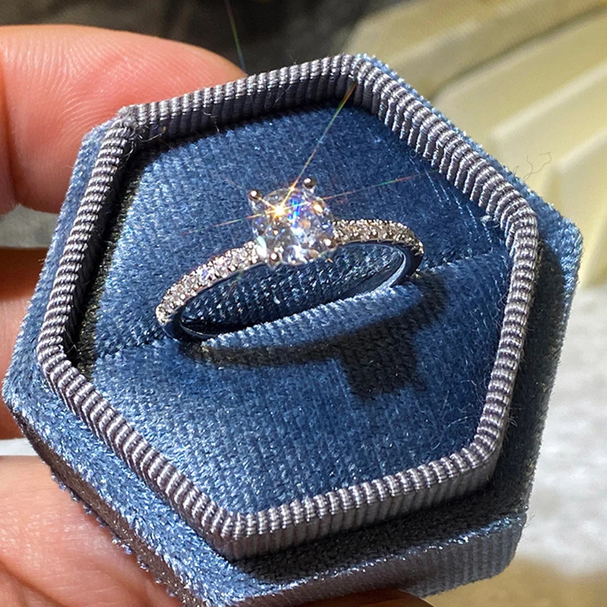 💍 Elegant Zirconia Ring – Shine Bright with Love ❤️