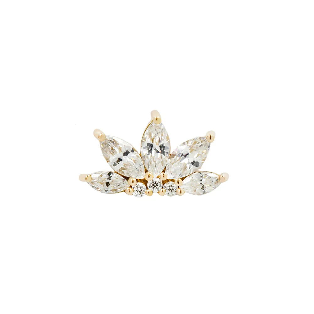 Elegant 925 Sterling Silver Zircon Stud Earrings for Women