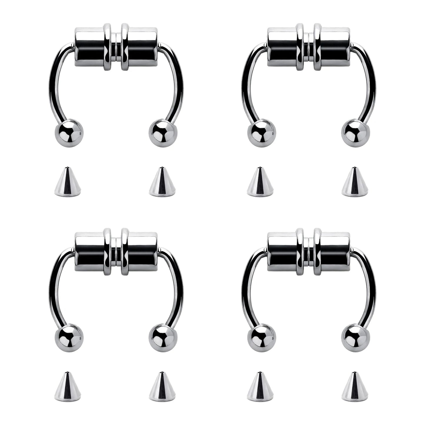 Trendy Magnetic Nose Rings – No Piercing Needed