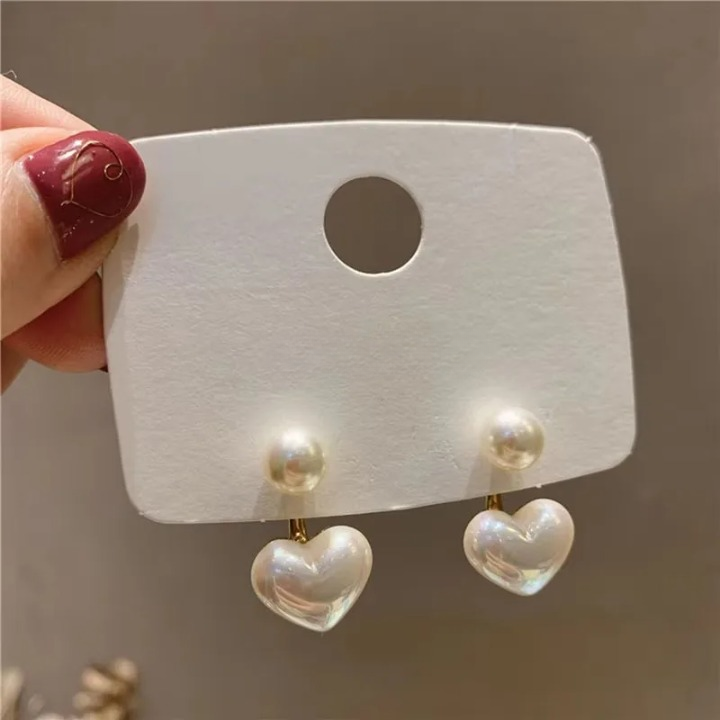 Heart Pearl Mermaid Pendant Necklace – Luxury Women’s Fashion Jewelry