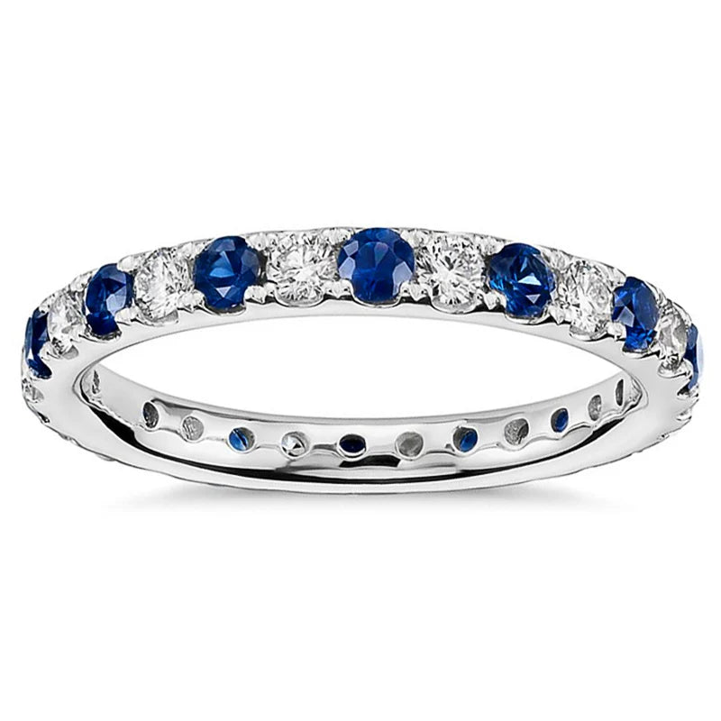 Blue Zirconia Women’s Ring – Glamora World