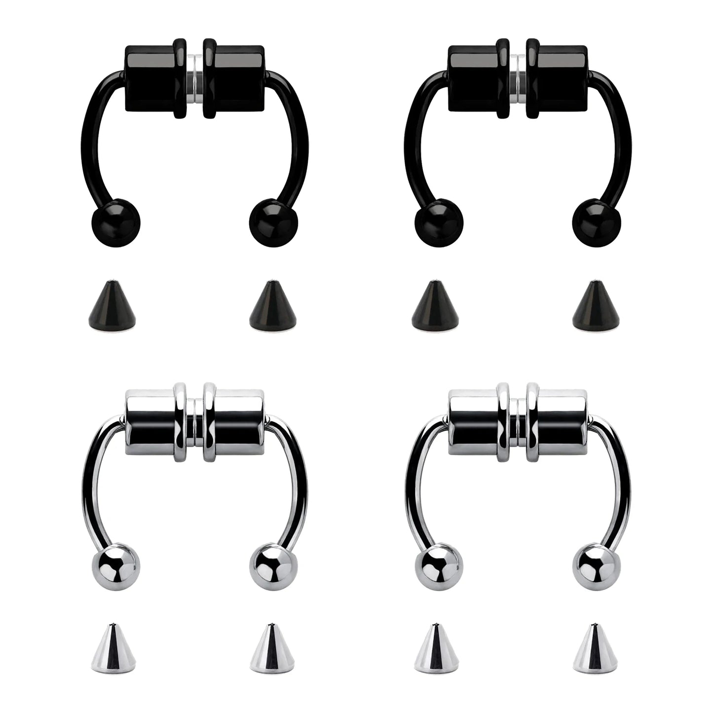 Trendy Magnetic Nose Rings – No Piercing Needed