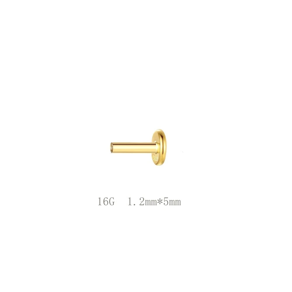 Elegant 925 Sterling Silver Zircon Stud Earrings for Women