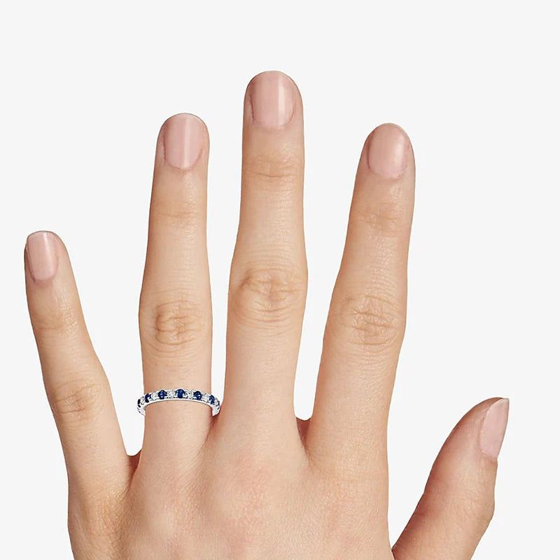 Blue Zirconia Women’s Ring – Glamora World