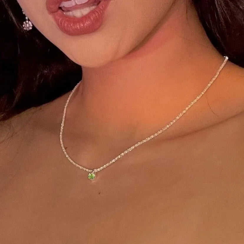 Sparkling Silver Layered Necklace – Elegant Women’s Fashion Jewelry